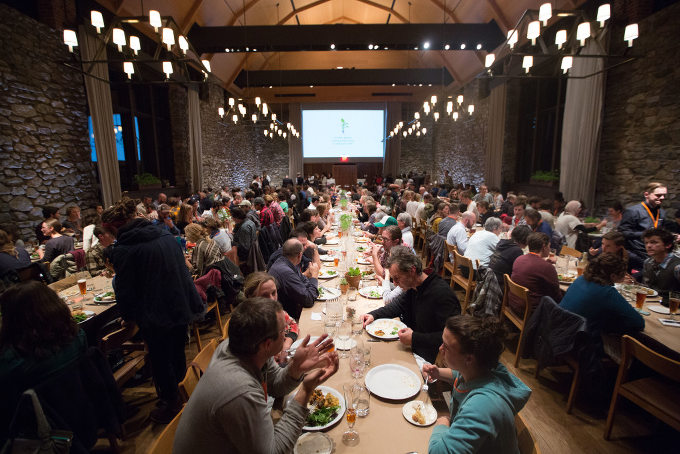 Young farmers at conference