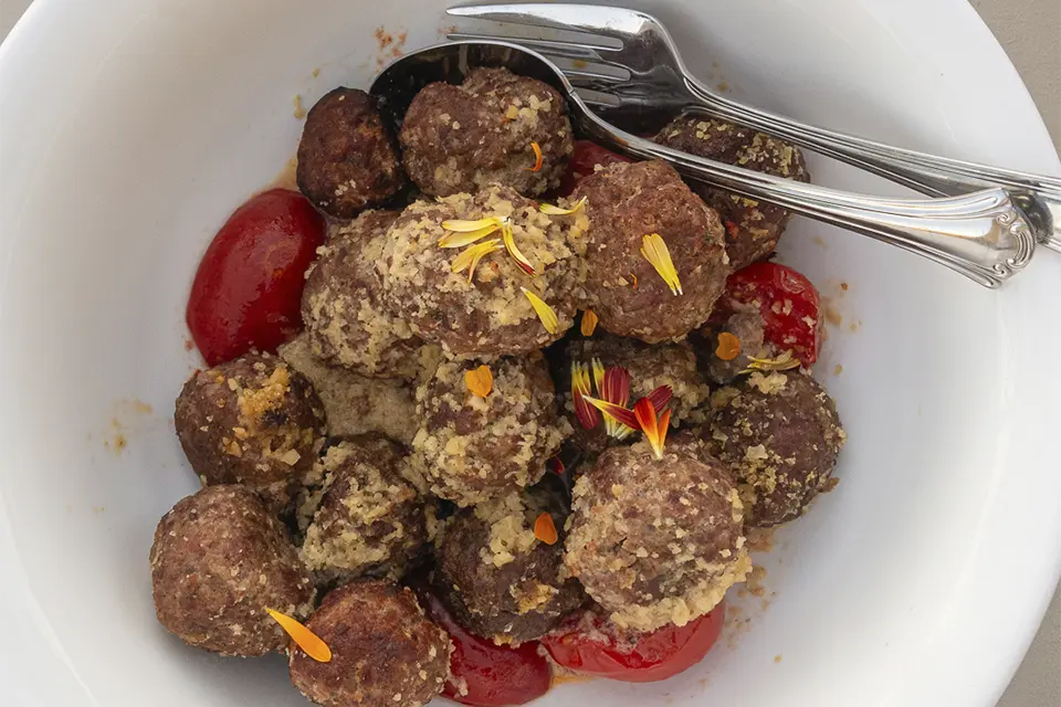 Pork meatballs image